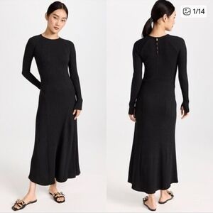 Rag & Bone Echo Maxi Knit Sweater Dress